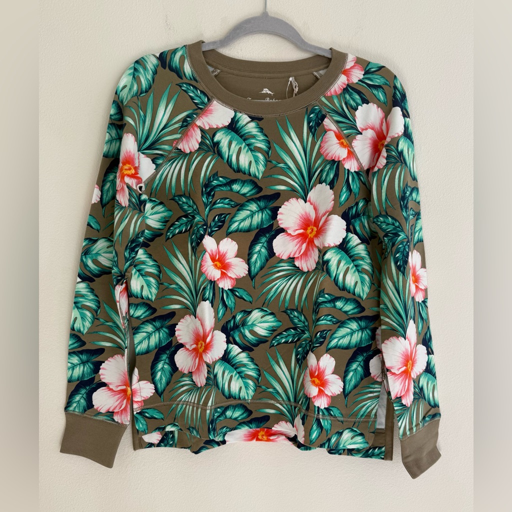 Tommy Bahama Flora Bora Crew Sweatshirt